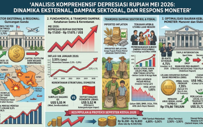 Deep Dive Jebloknya Rupiah Mei 2026: Drama Eksternal, Efek Domino, & Cara BI Nge-Carry