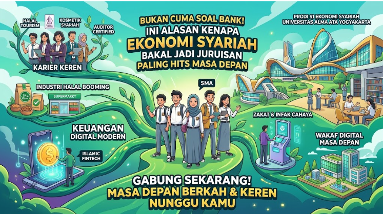Biar Gak Salah Pilih Major, Ini Alasan Jurusan Ekonomi Syariah Lagi Dicari Industri Global!